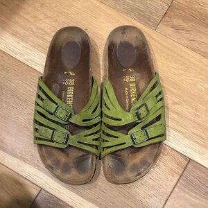 Birkenstock Green Granada Sandals